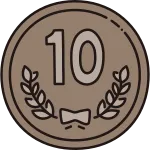 10 Yen Coin SVG Icon